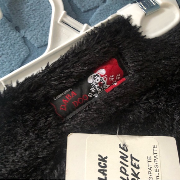 Daba Doo Dog Sweater - NWT - very cute style with that goes down each leg - Picture 3 of 8